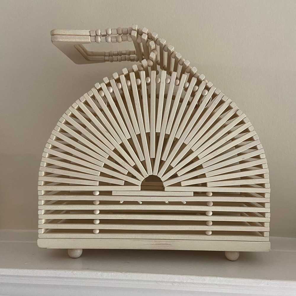 Cult Gaia Ash Bamboo Mini Cupola Bag